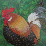 "Rooster II” by Donna Rawlins Sharpe