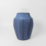 Vase in Sapphire by Red Shore Pottery
