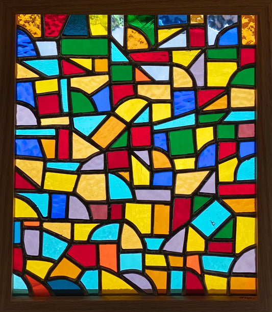 Stained Glass Panel by Terry Piercey