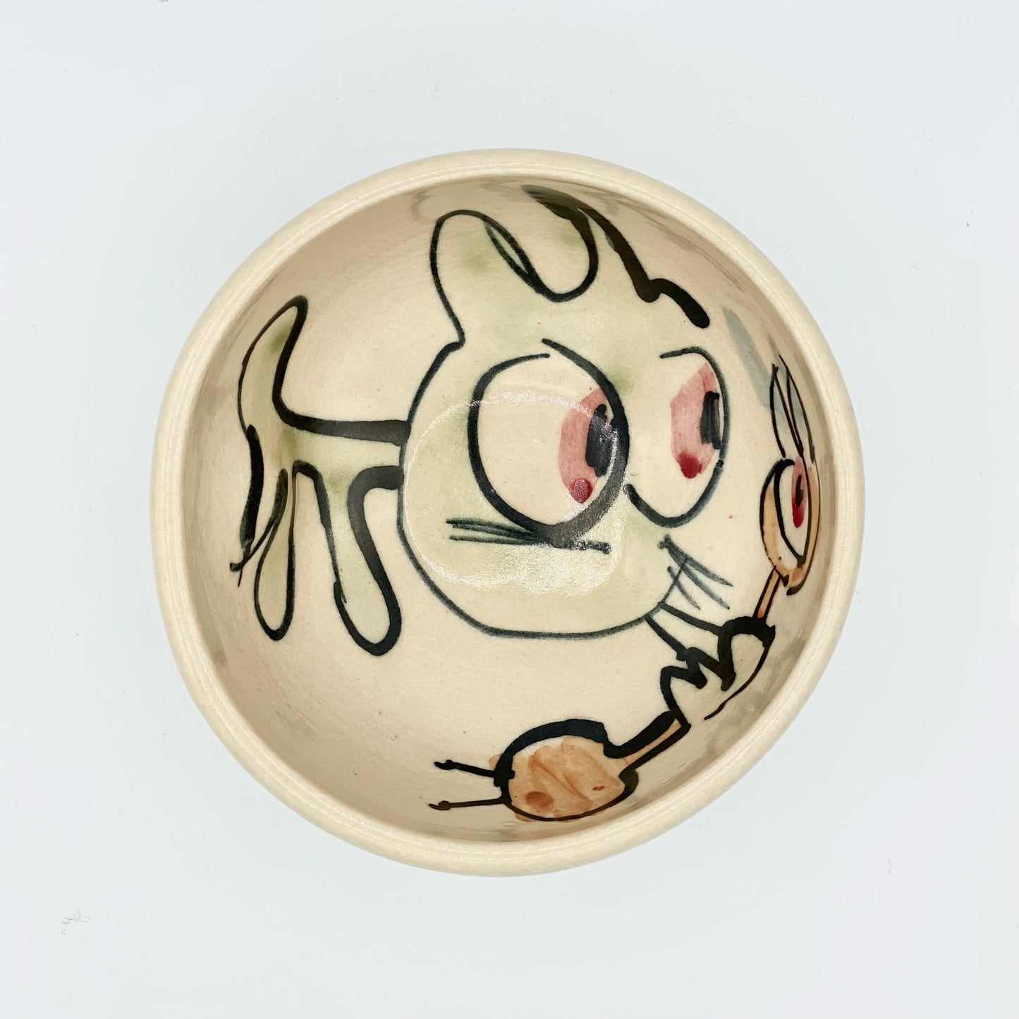 Whimsical Cereal Bowl by MNO Clay