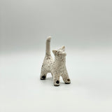 Raku Cat by Barlicoco Pottery