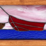Rowboat Red #DE5 by Denis Eve