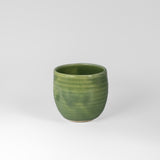 Tumbler in Green by Poterie Ginette Arsenault