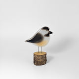 Black Capped Chickadee on Perch by The Glass Bakery