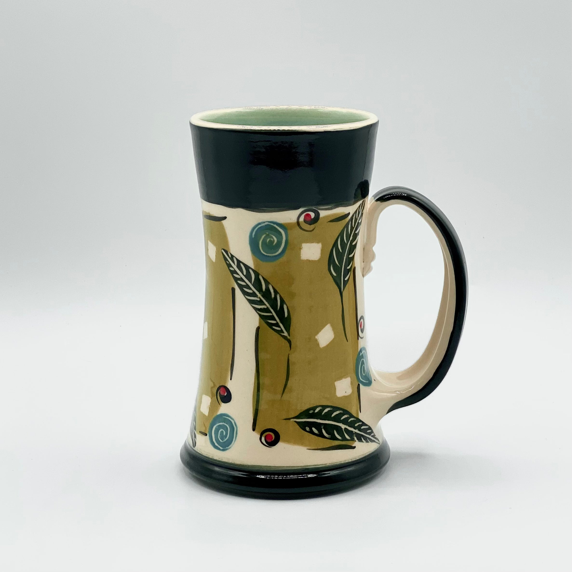 Leaf Mug by Keffer Pottery