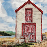 “Fishing Shed” by Mary Steeves