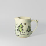 Tree Pitcher in Jade by Barlicoco Pottery