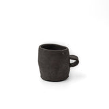 Japonesque Espresso Cup in Black Porcelain by MNO Clay