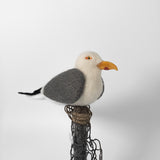 Seagull On Post by Nikki Langley