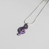 Treble Clef Pendant by Wildabout Wampum