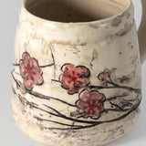 Mug w/ Cherry Blossom by Button Pottery