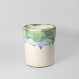 Utensil Holder in Ocean Waves by Greig Pottery