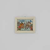 Mini-Plate w/ Cityscape by Maru Pottery