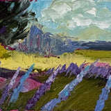 "Lupin Fields" by Louise Baker