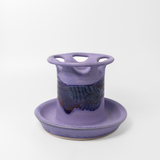 Toothbrush Holder in Periwinkle by Greig Pottery