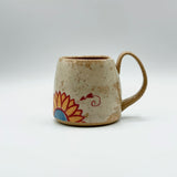 Mug w/ Ukraine Sunflower by Button Pottery