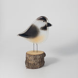 Black Capped Chickadee on Perch by The Glass Bakery