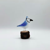 Blue Jay on String by The Glass Bakery