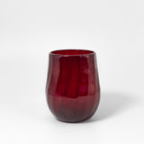Ruby Red Cup by Glass Roots