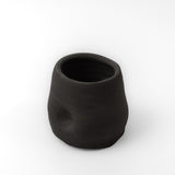 Japonesque Wine Cup in Black Porcelain by MNO Clay