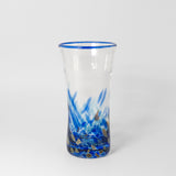 Drinking Glass in Wild Eyes Bright Blue by Glass Roots