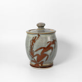 Sugar Jar in Grey Partridge by Juggler's Cove Pottery