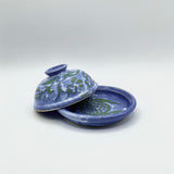 Butter Dish in Flo Blue by Juggler’s Cove Pottery