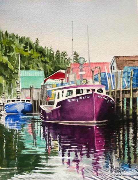 “Little River Harbour” by Mary Steeves