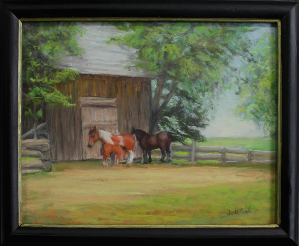 Rural Scene in New Brunswick by Dale Cook