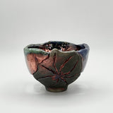 Raku Spider Bowl by Tim Isaac Pottery