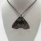 Moth Pendant by Five Crows Silver
