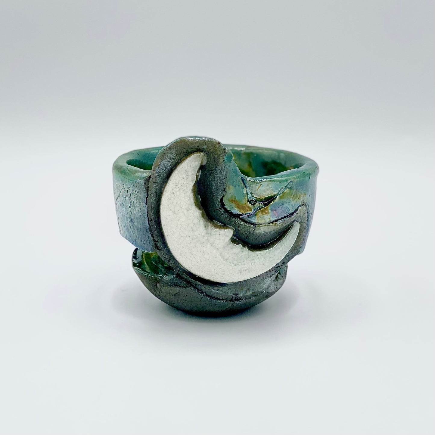 Sun and Moon Bowl by Tim Isaac Pottery