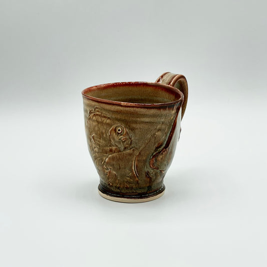 “Big Nose” Mug by Peter Thomas Pottery