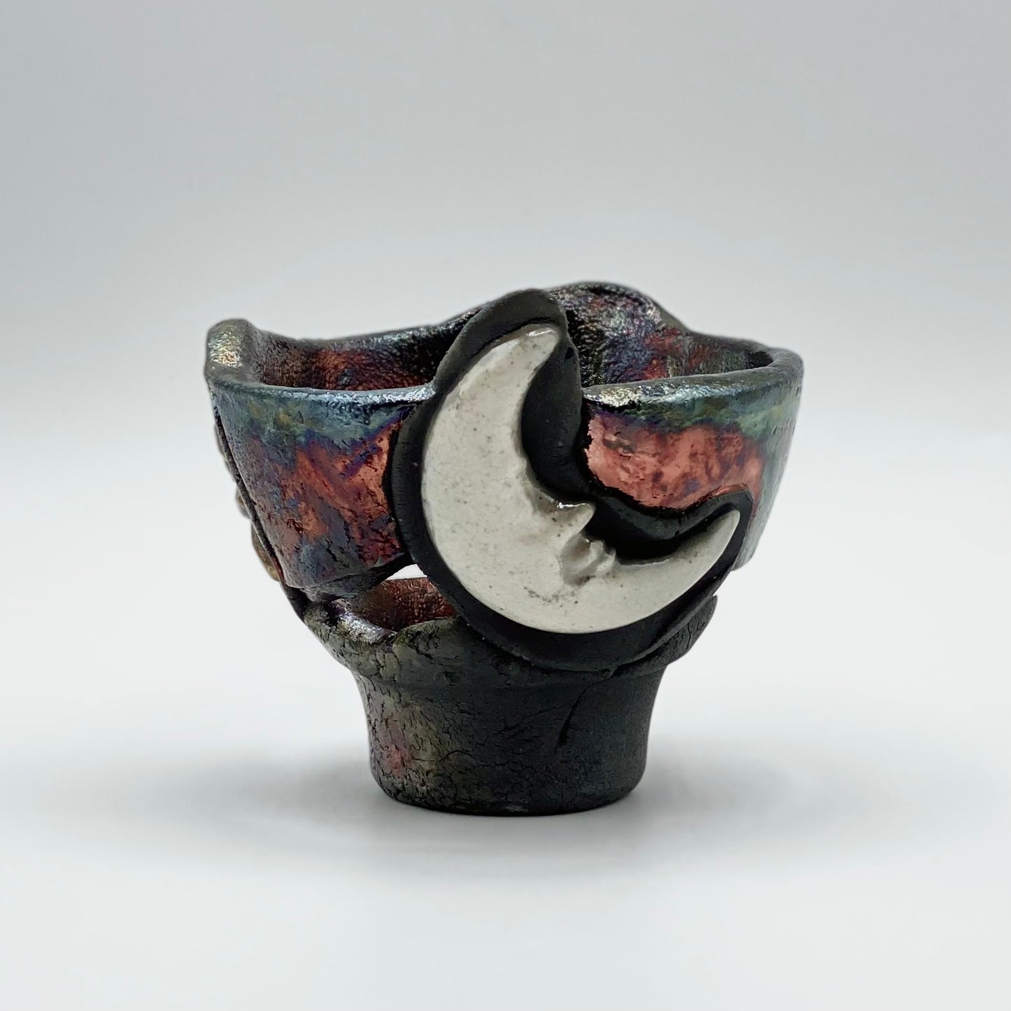 Sun and Moon Bowl by Tim Isaac Pottery