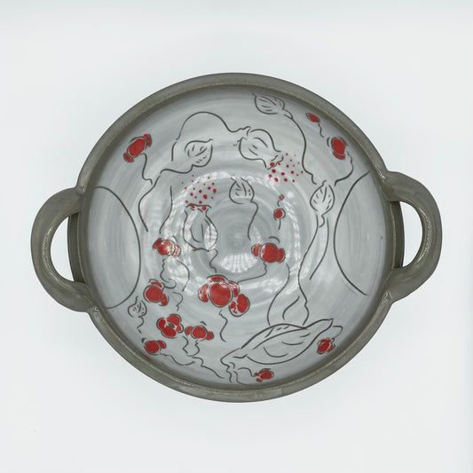 Handled Fruit Bowl by MacKinley Ceramics