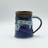 Mug in Drippy Blue by Eastwood Pottery