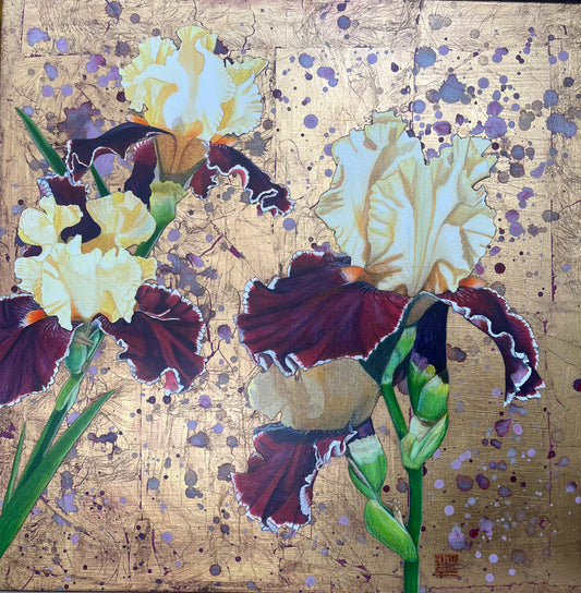 Capper's Iris VII by Donna Rawlins-Sharpe