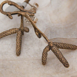 Bronze “Alder Catkins” Earrings