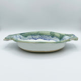 Open Casserole Dish in Ocean Waves by Greig Pottery