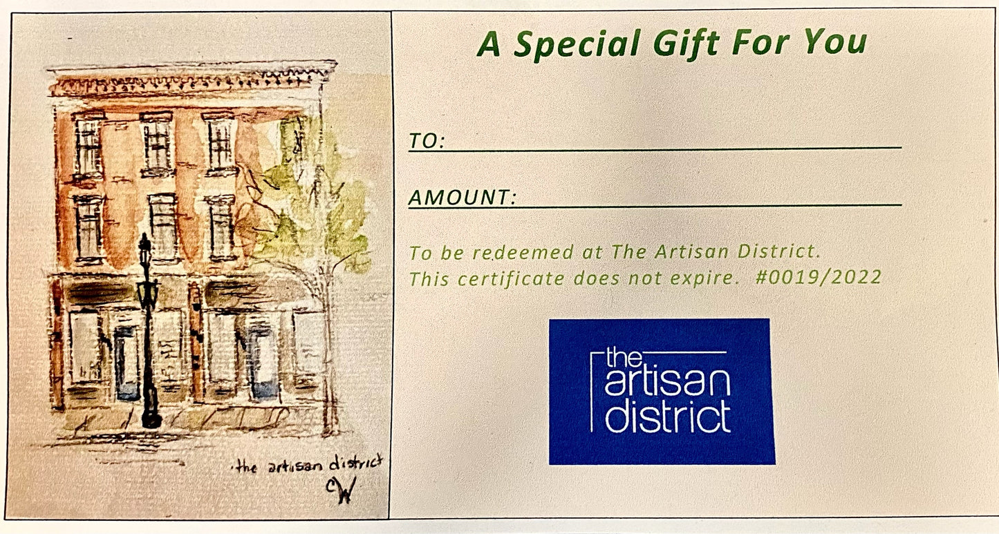 The Artisan District Giftcard