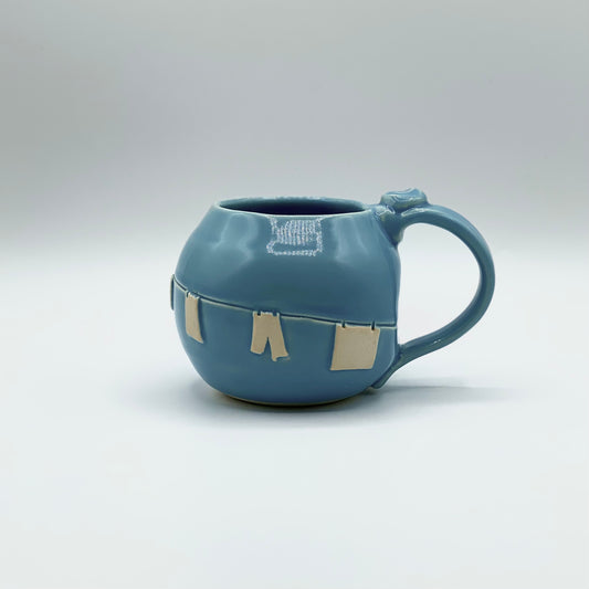 Clothesline Mug by Ginette Arsenault