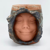 Head Planter by Tim Isaac Pottery