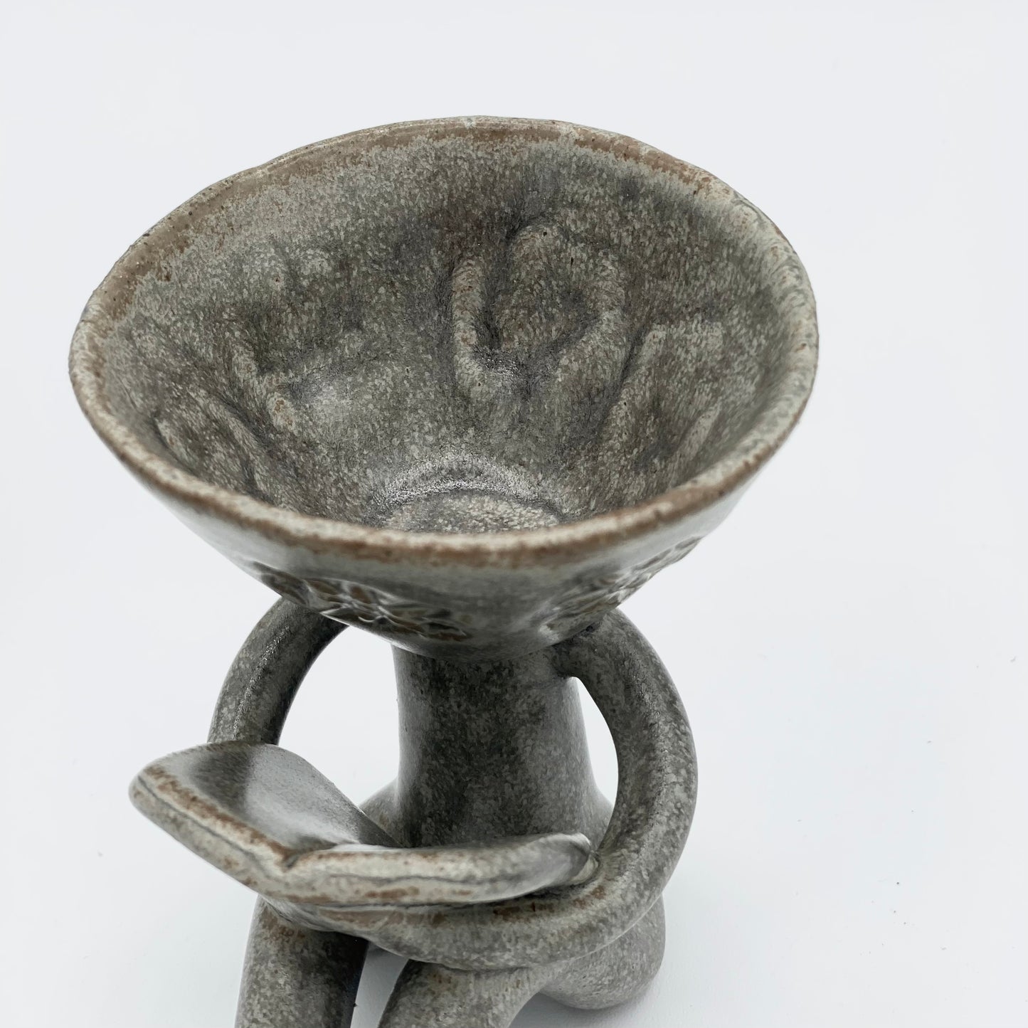 Hand-Built Figurine/Dish by Forget Me Not Pottery