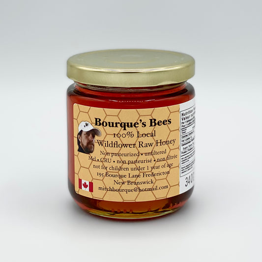 Raw Honey by Bourque’s Bees